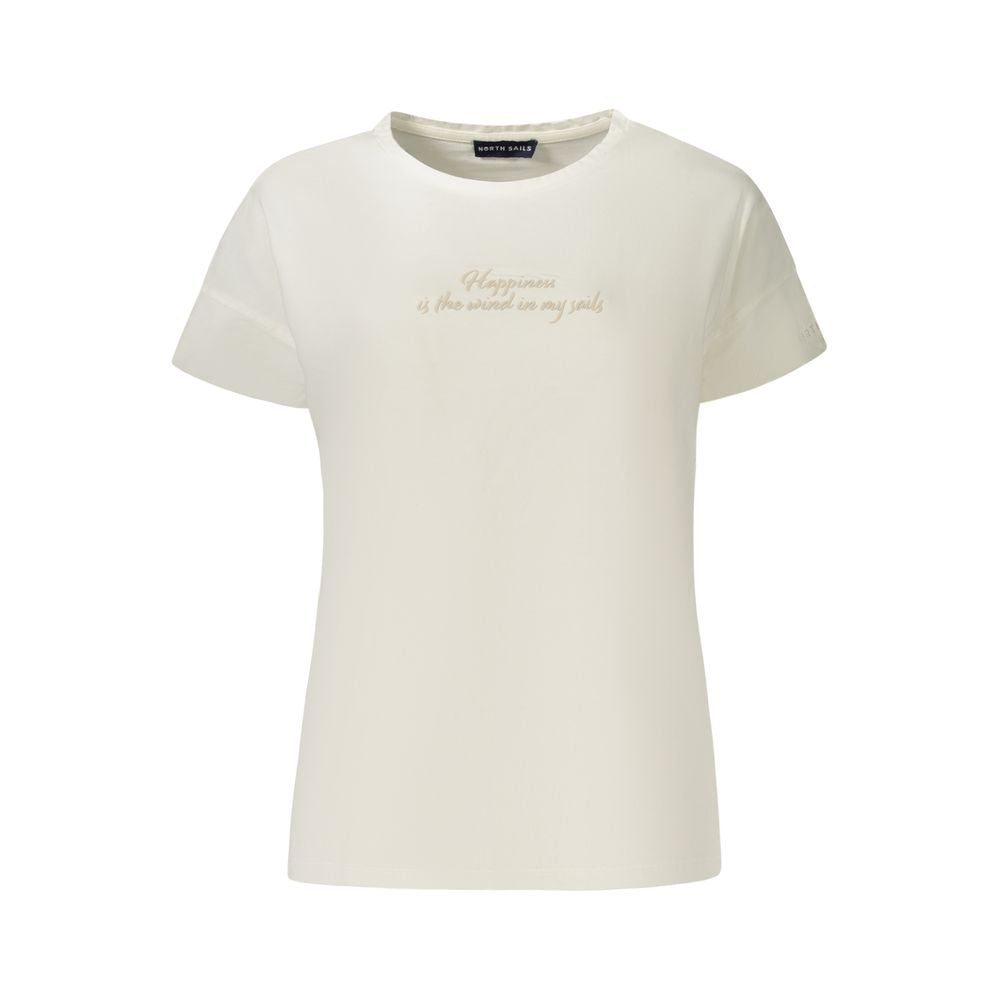 North Sails White Cotton T-Shirt