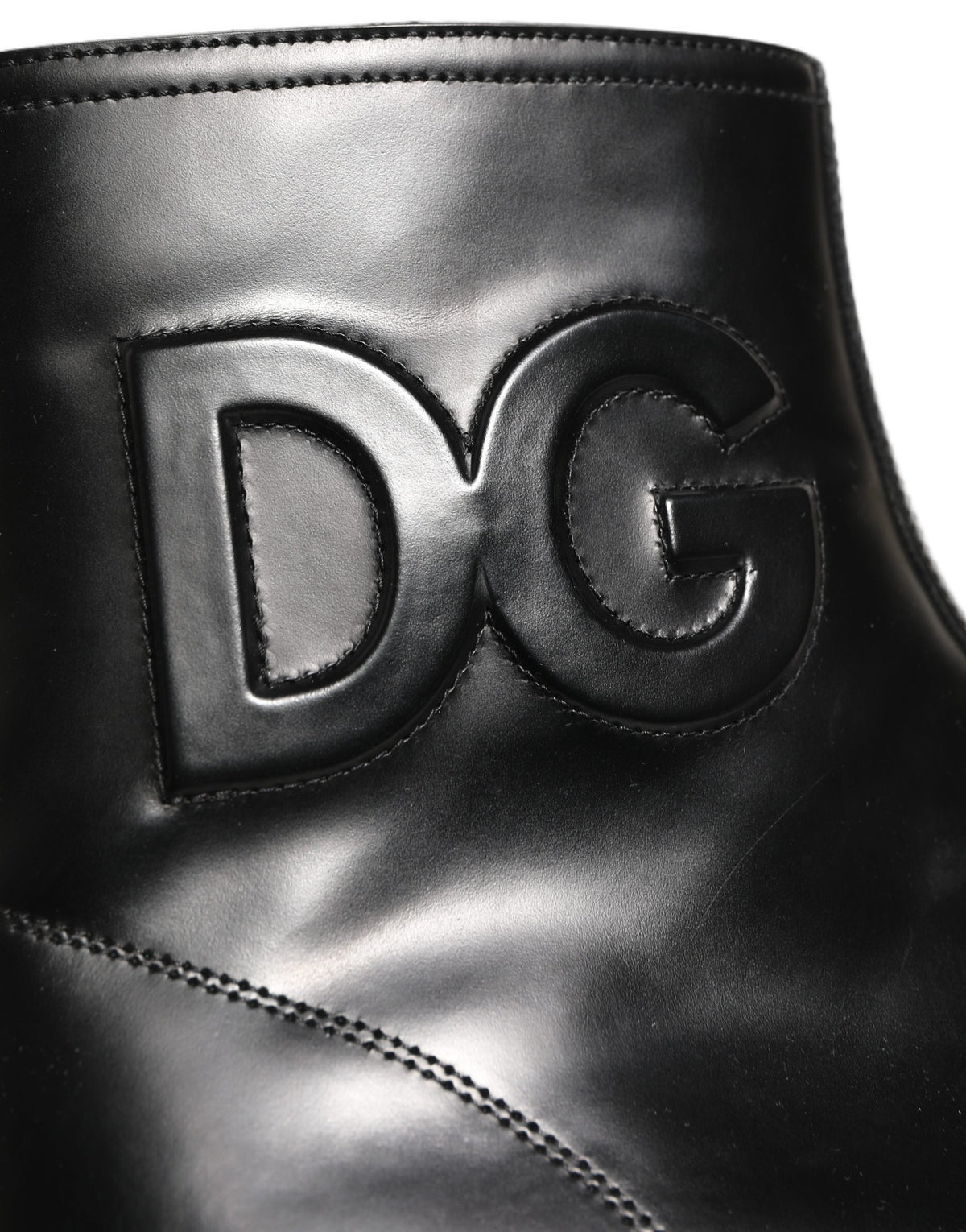 Dolce & Gabbana Men's Leather Ankle Boots - Black