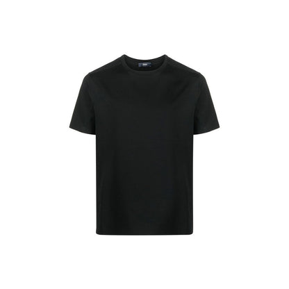 Herno Black Cotton T-Shirt