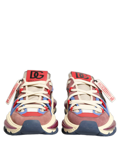 Dolce & Gabbana Multicolor Low Top Airmaster Sneakers Shoes