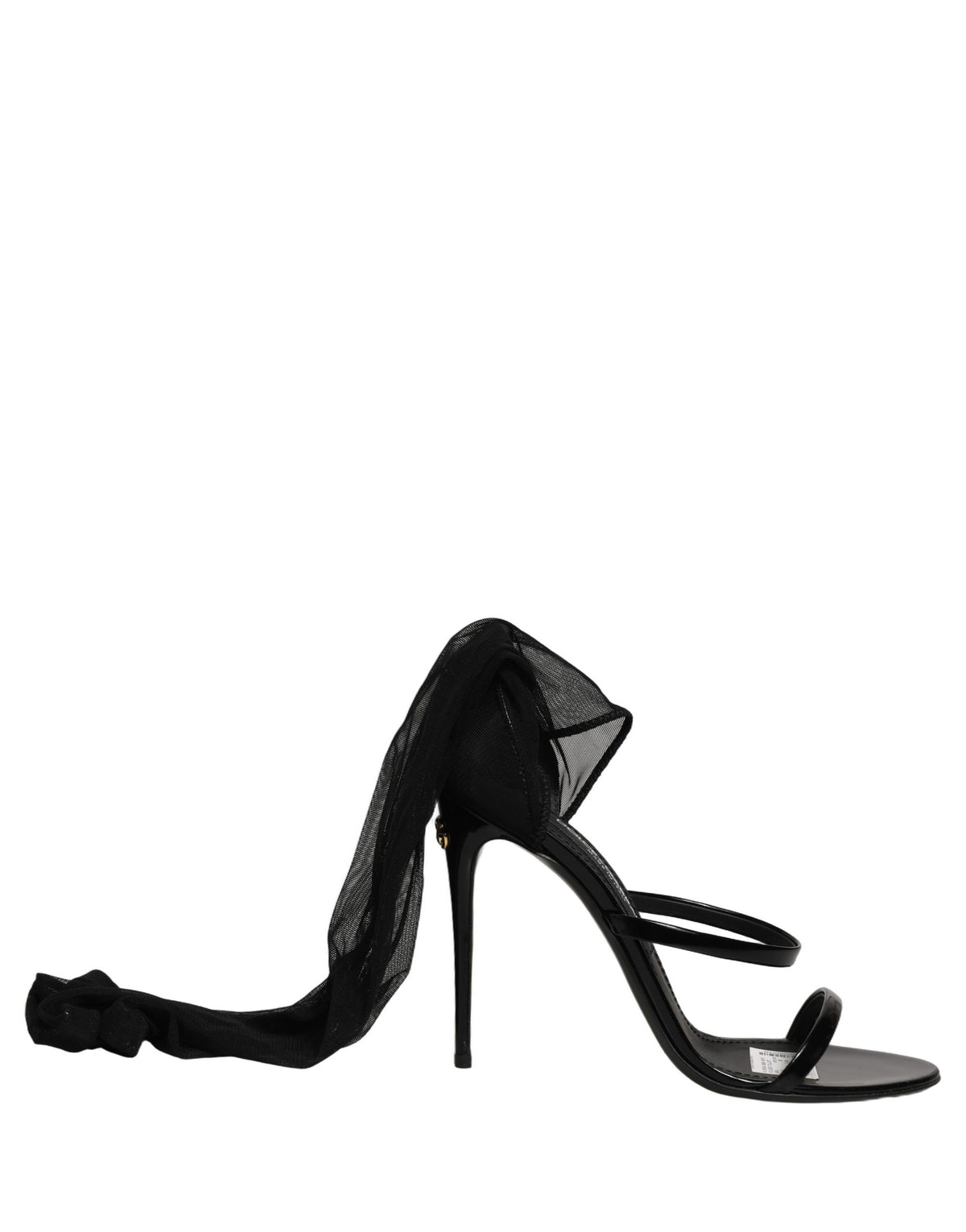 Dolce & Gabbana Women's Leather High-Heel Stiletto High Knee-High Over-The-Knee Boots - Black Signature