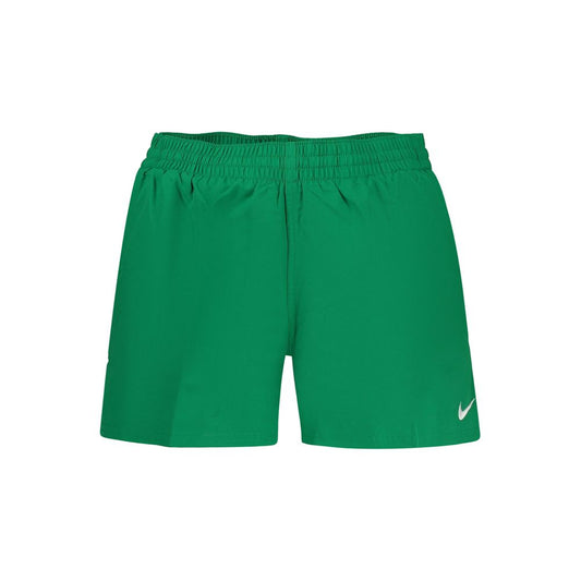 Swim Shorts by Nike for men in polyester green presents a sculptural silhouette, showcasing the sculptural Men's Polyester Swim Shorts design with a refined cut for a premium, sophisticated look.