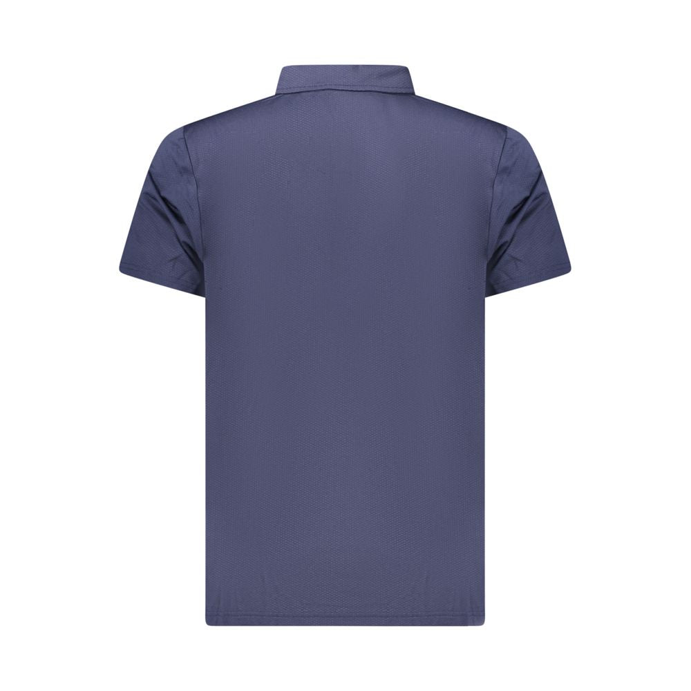 Lotto Blue Polyester Polo Shirt