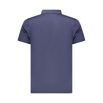 Lotto Blue Polyester Polo Shirt