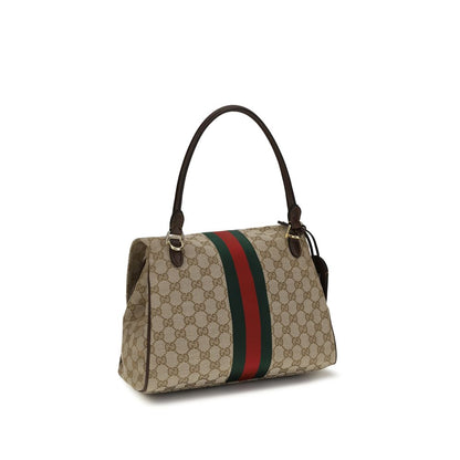 Gucci Beige Fabric Handbag