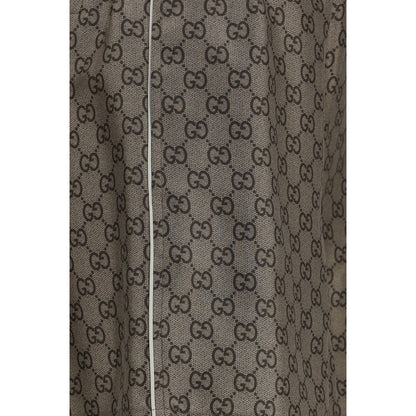 Gucci Beige Silk Bermuda Shorts