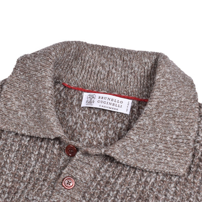 Brunello Cucinelli Brown Elastane Sweatshirt