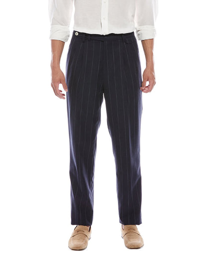 Brunello Cucinelli Bicolor Cotton Casual Pants