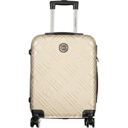 Laura Biagiotti Gold Polyurethane Women's Travel Bag