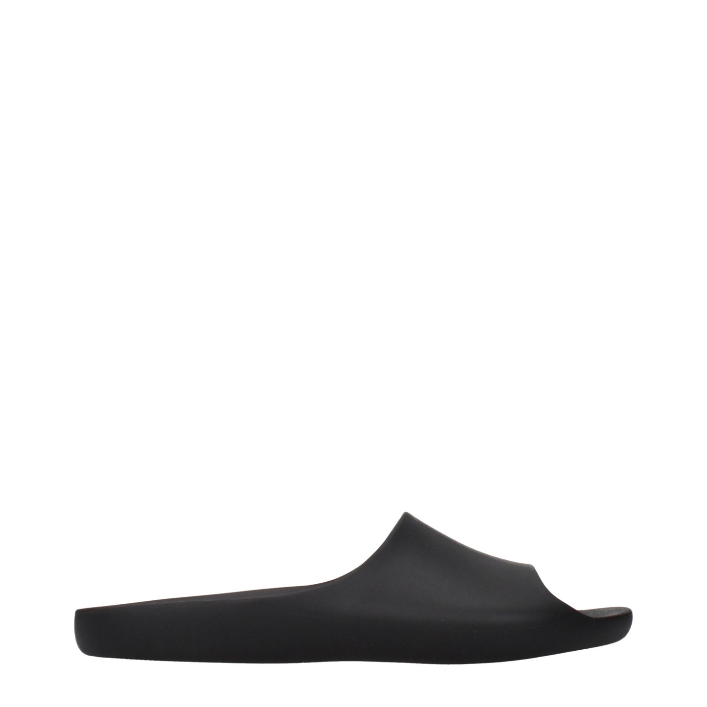 The Row Black Cotton Slippers