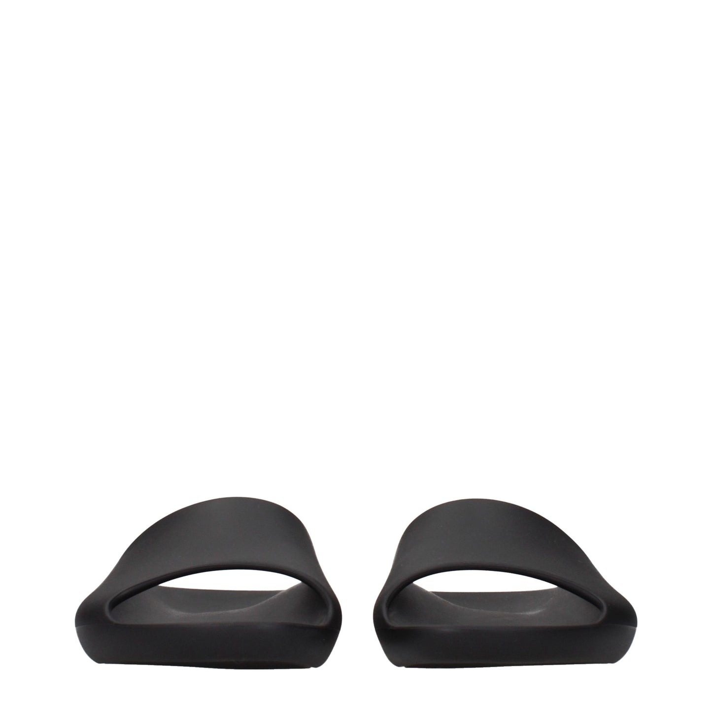 The Row Black Cotton Slippers