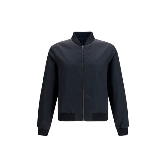Gucci Black Polyamide Bomber