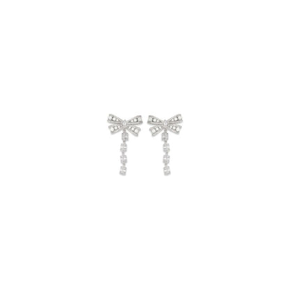 Self-Portrait Silver Brass Earrings