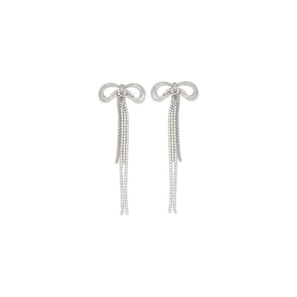 Self-Portrait Silver Brass Earrings
