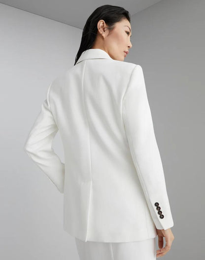 Brunello Cucinelli White Cotton Blazer