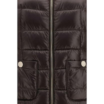 Herno Brown Polyamide Full-Length Jacket