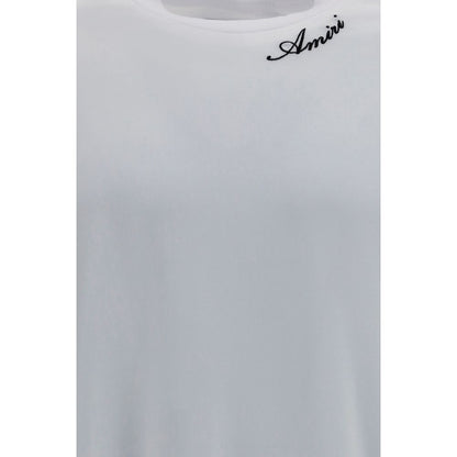 Amiri White Cotton T-Shirt