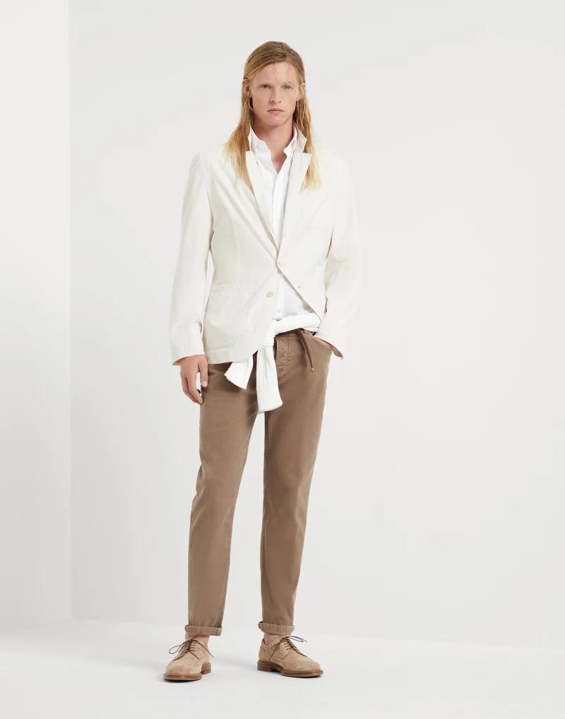 Brunello Cucinelli Bicolor Polyester Blazer