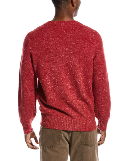 Brunello Cucinelli Red Wool Sweatshirt