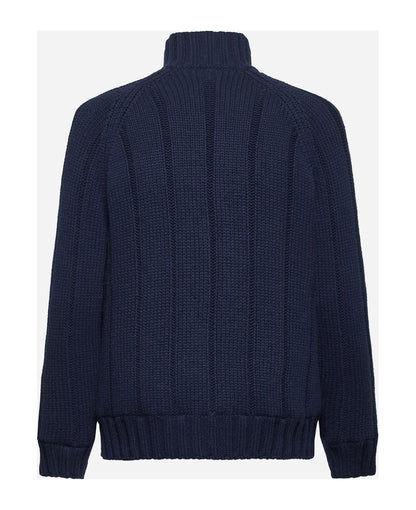 Brunello Cucinelli Blue Cashmere Jacket