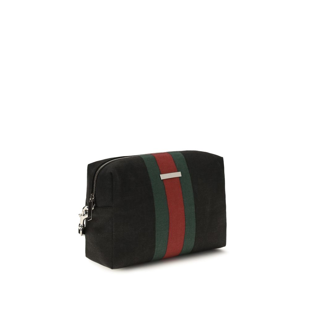 Gucci Black Fabric Shoulder Bag