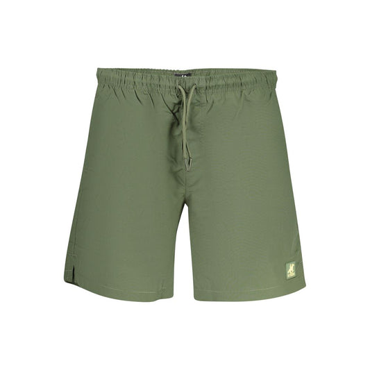 Swim Shorts by U.S. Grand Polo for men in polyamide green features an dramatic silhouette that defines the luxurious aesthetic and refined cut of the Waves Men's Polyamide Swim Shorts.