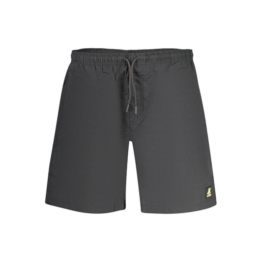 Swim Shorts by U.S. Grand Polo for men in polyamide black presents a beach chic silhouette from the Men's Polyamide Swim Shorts collection, showcasing a beach chic cut for a refined poolside look.