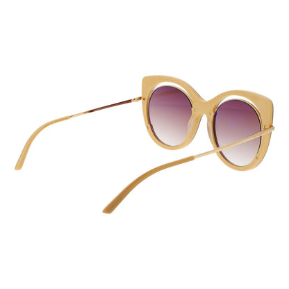 Ana Hickmann Brown Acetate Sunglasses