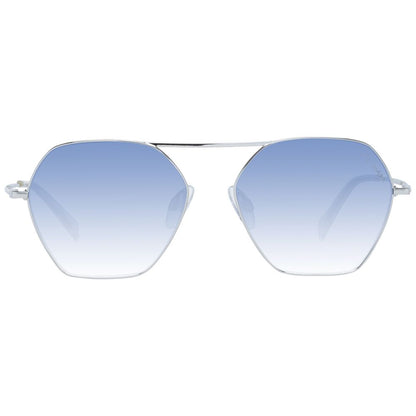 Ana Hickmann Gray Metal Sunglasses