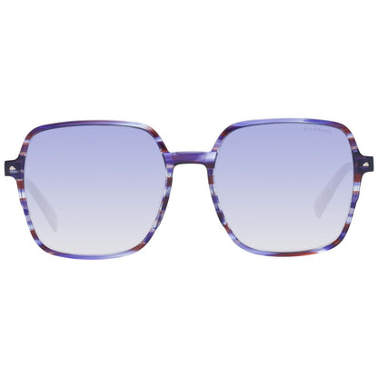 Ana Hickmann Purple Acetate Sunglasses