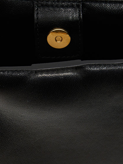 Jil Sander Black Calfskin Crossbody Bag