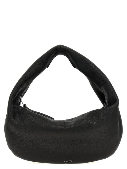 Khaite Black Calfskin Shoulder Bag