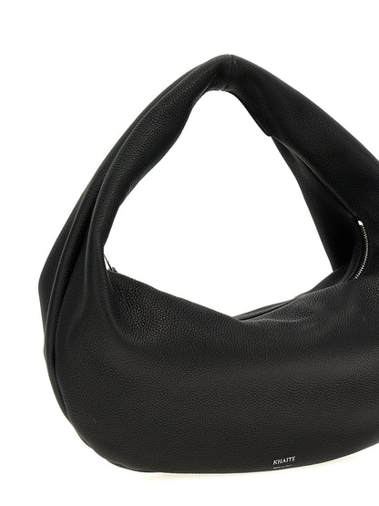 Khaite Black Calfskin Shoulder Bag