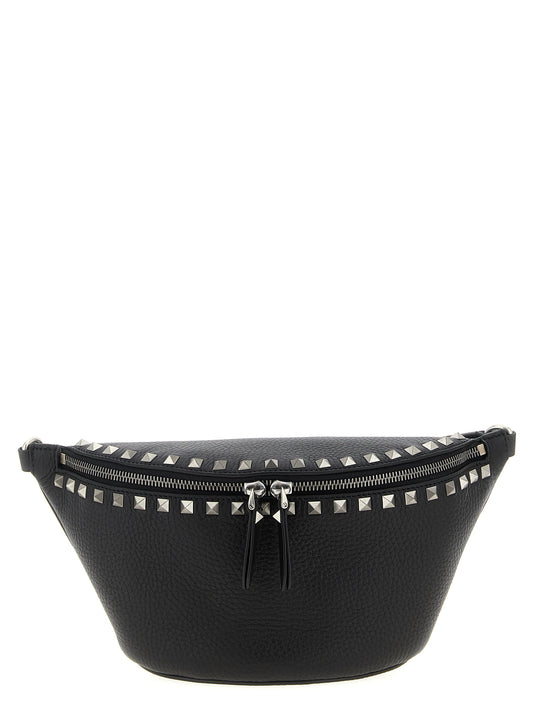 Valentino Garavani Black Calfskin Crossbody Bag