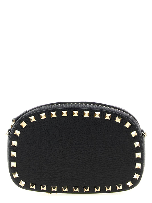 Valentino Garavani Black Calfskin Crossbody Bag