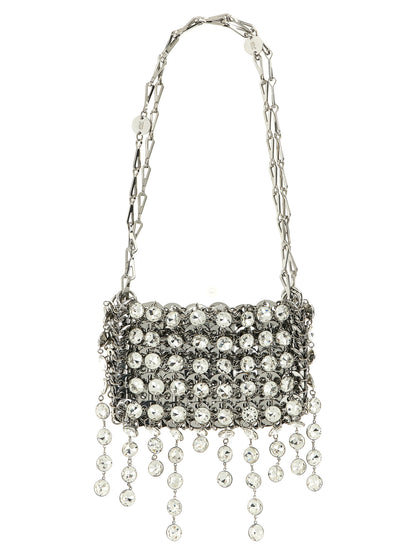 Paco Rabanne Silver Brass Shoulder Bag