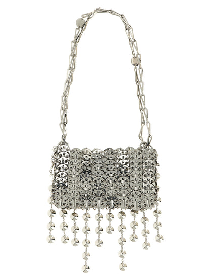 Paco Rabanne Silver Brass Shoulder Bag