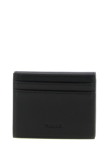 PINKO Black Cowhide Cardholder