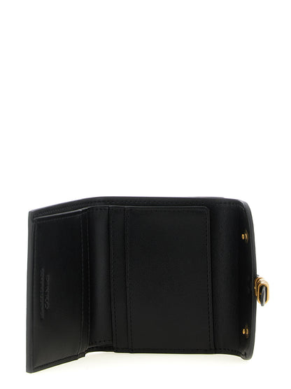 PINKO Black Cowhide Cardholder