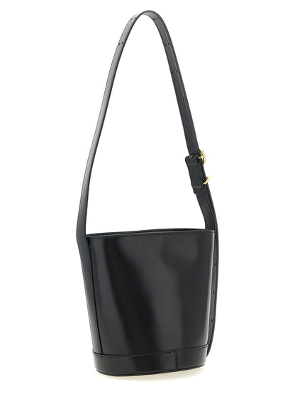 Jil Sander Black Calfskin Shoulder Bag