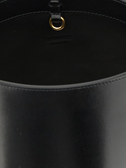 Jil Sander Black Calfskin Shoulder Bag
