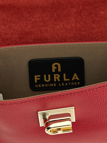 Furla Multicolor Calfskin Crossbody Bag