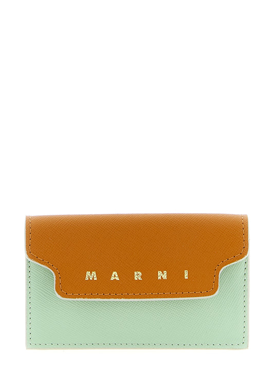 Cardholder Card Case by Marni for women in calfskin leather multicolor & signature features an refined silhouette from the Calfskin Leather Cardholder Card Case collection, highlighting refined card-organization for a premium and sophisticated look.