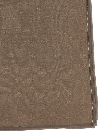 Peserico Brown Polyester Scarf
