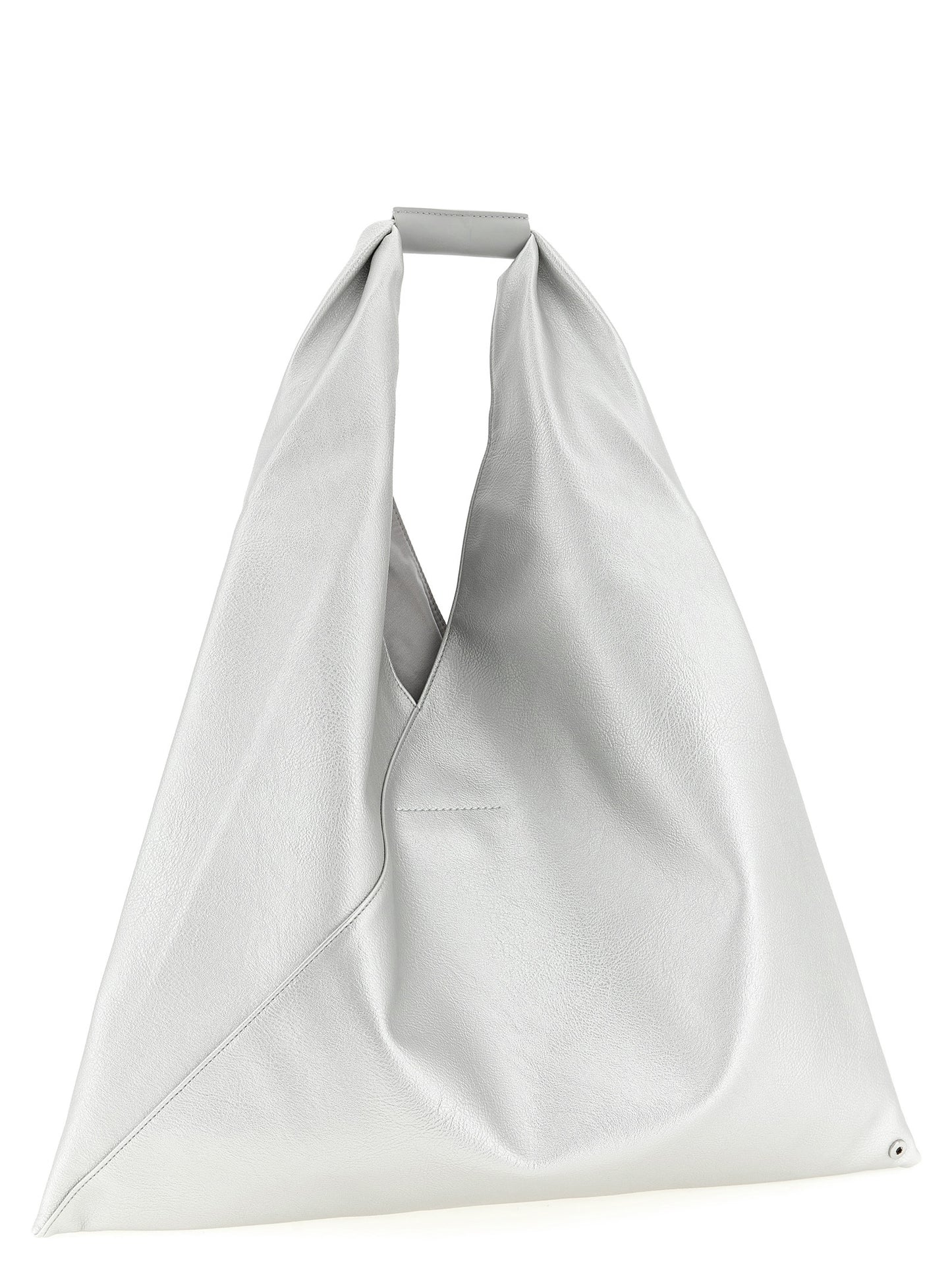 MM6 Maison Margiela Silver Polyethylene Handbag