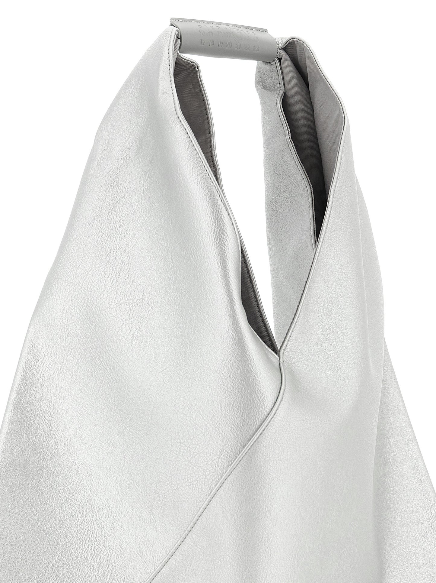 MM6 Maison Margiela Silver Polyethylene Handbag