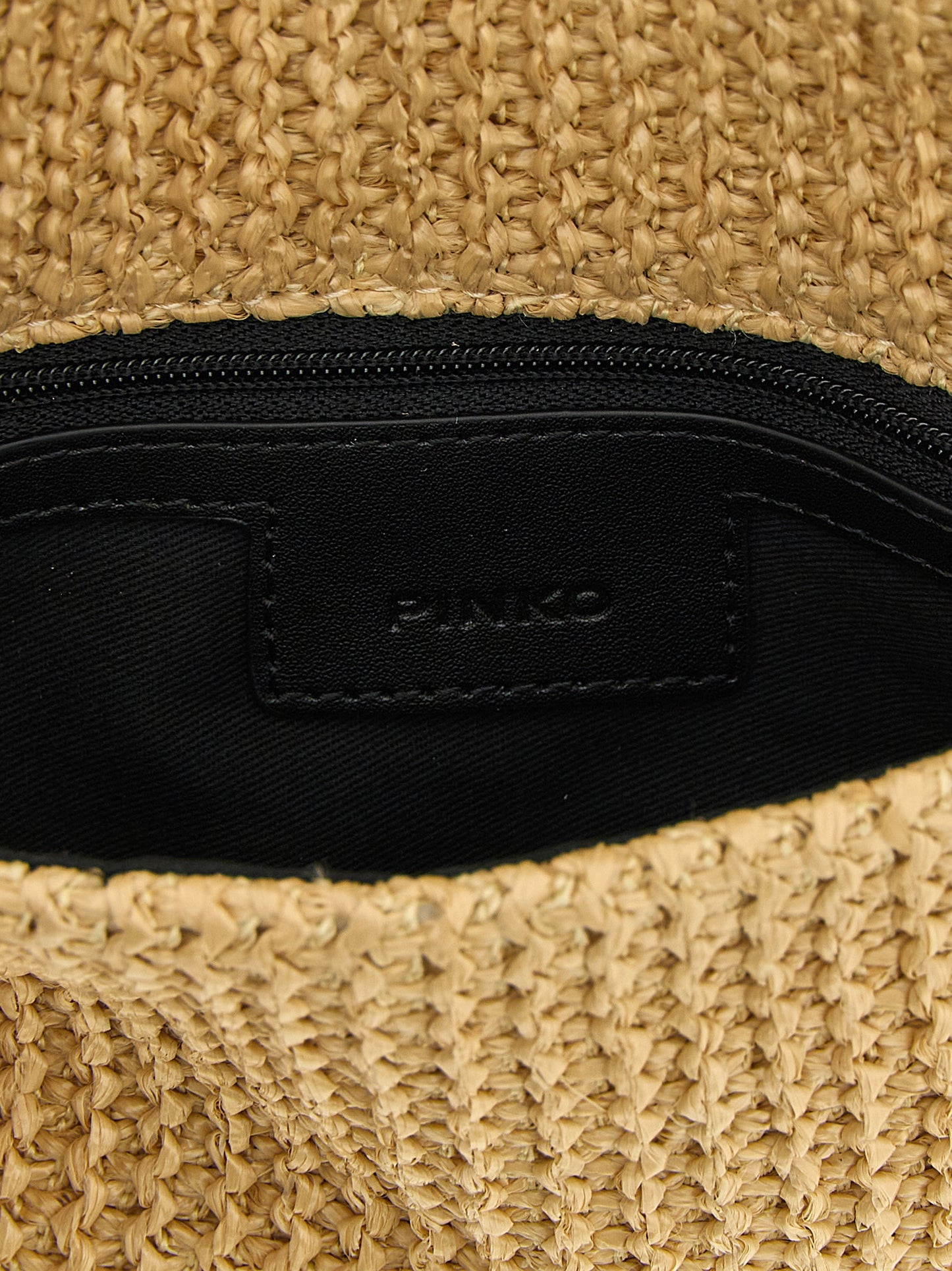 PINKO Beige Polypropylene Clutch Bag