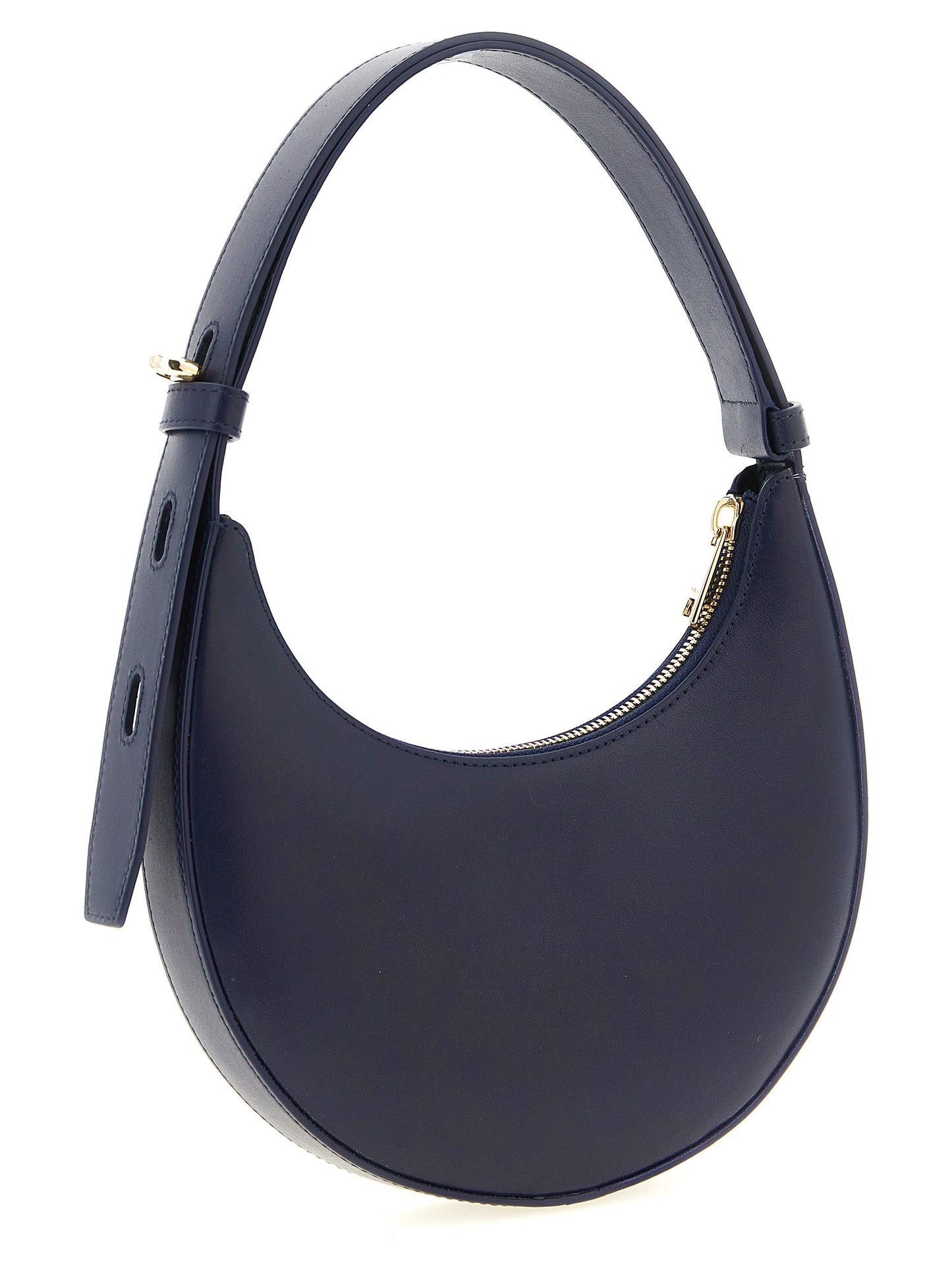 Furla Blue Calfskin Shoulder Bag