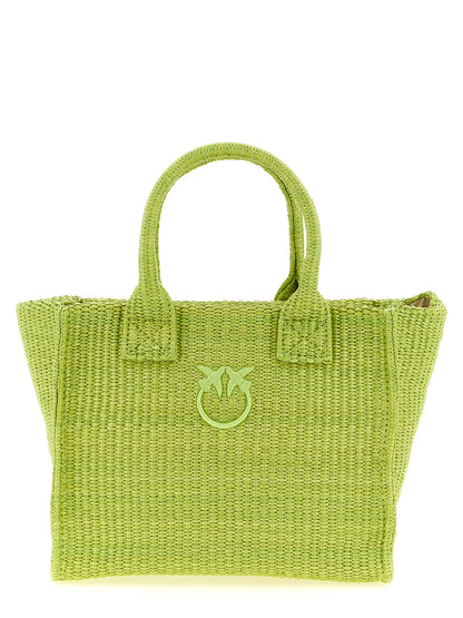 PINKO Bicolor Polypropylene Tote Bag