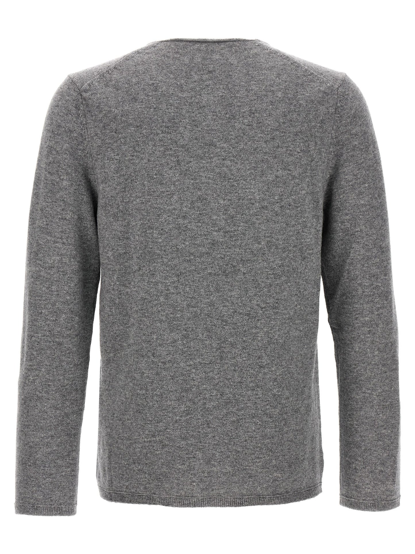 Comme Des Garçons Gray Wool Cardigan
